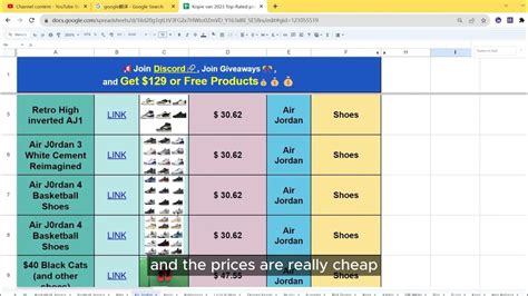 cnfans spreadsheet search.